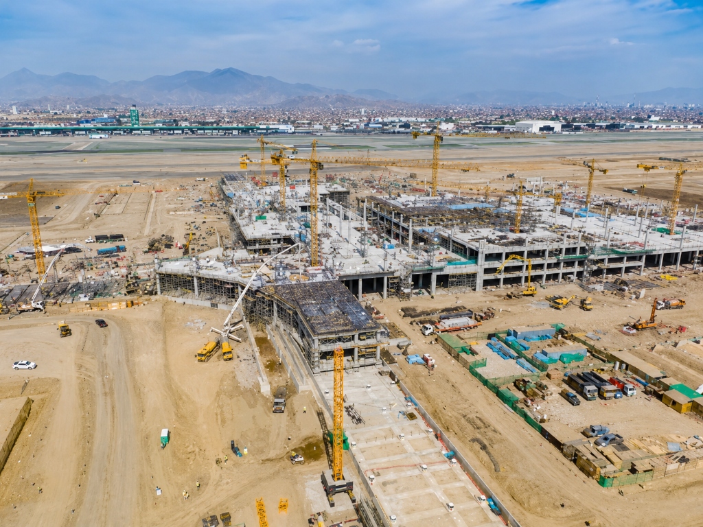 Registro de la ampliación del Aeropuerto Internacional Jorge Chávez